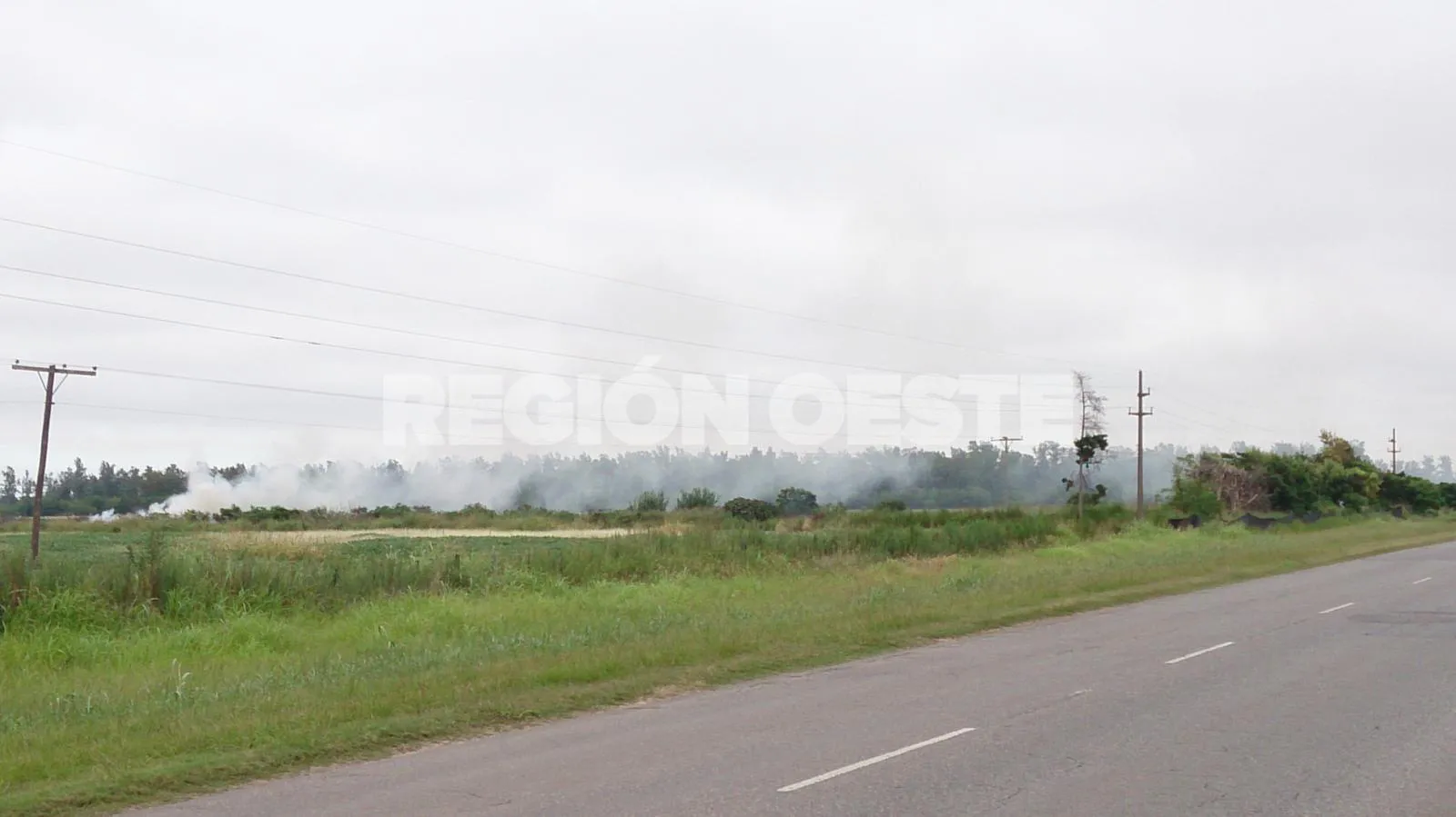 Basural en Humberto 1º 