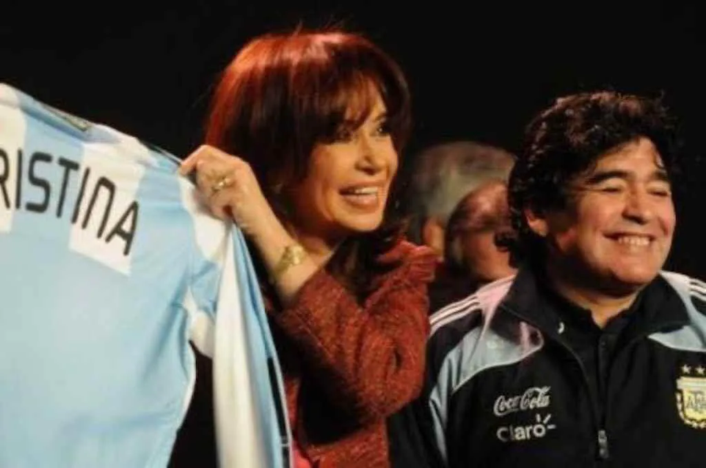 CFK y El Diego