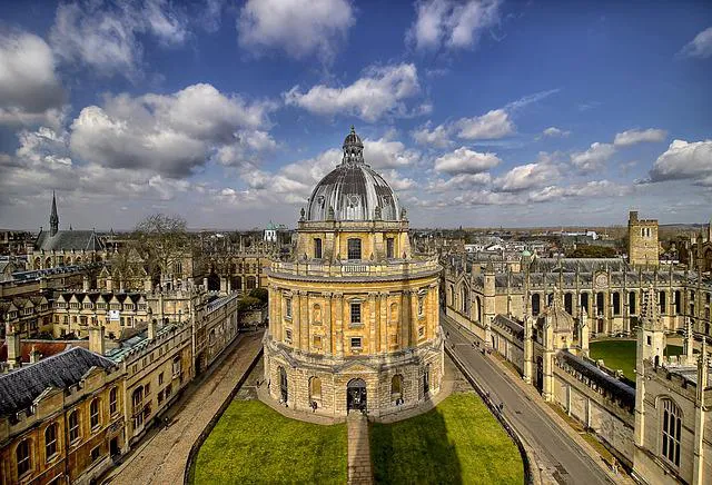 Vista de la Biblioteca Radcliffe de la Universidad de Oxford