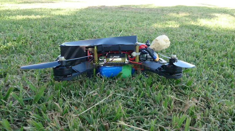 Práctica en el Club de Aeromodelismo 