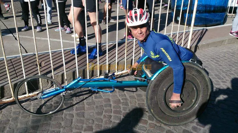 Esteban Roldán en los 21K de Rafaela 2016 