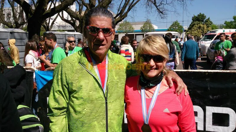 El fundador de los 42K de Rosario, Horacio Kapellu, participó de los 21K de Rafaela