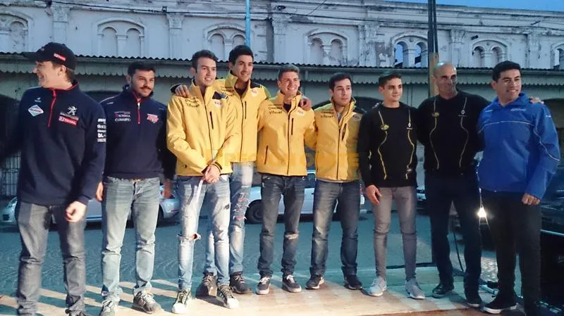 Los pilotos del TC2000 animaron la tarde del viernes en el centro de Rafaela