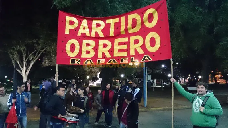 El Partido Obrero fue una constante de la protesta en todo el país