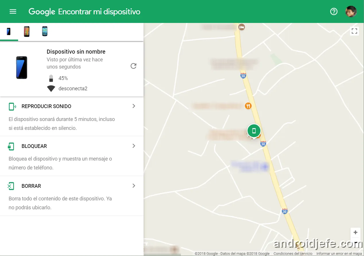 Google Maps Rastrea Celular