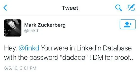 El tweet de los piratas informáticos