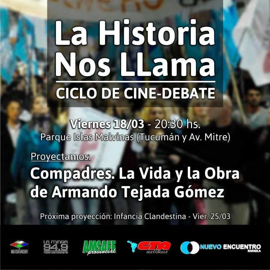 Ciclo de Cine La Historia nos Llama