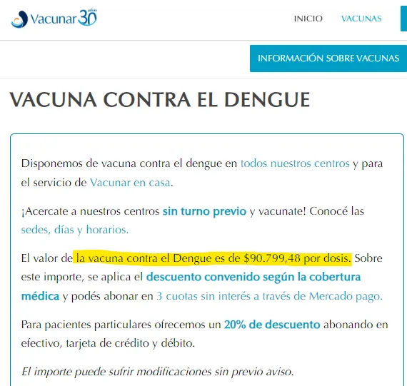 Vacunar