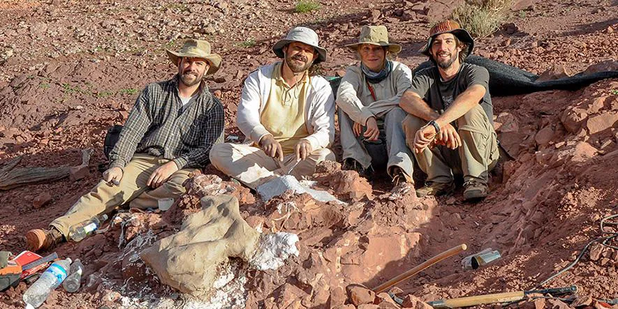 Equipo a cargo de la búsqueda