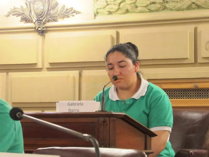 Jóvenes en el Senado