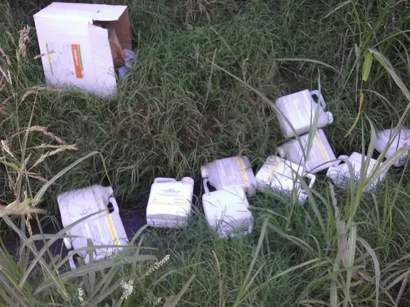 Agroquímicos en María Juana