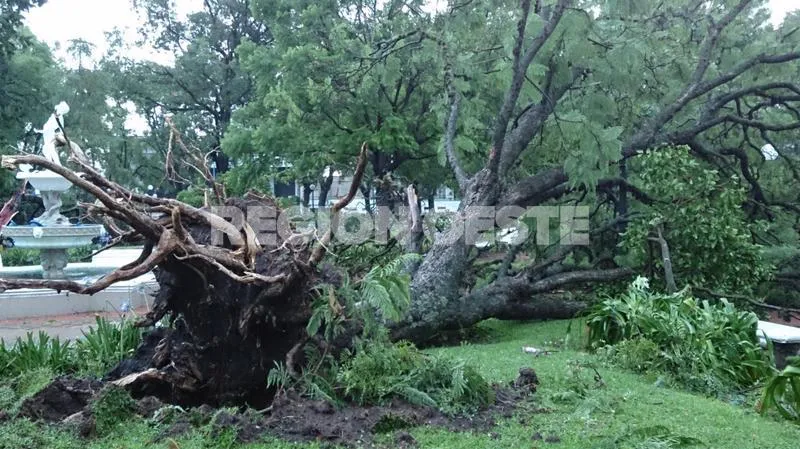 Tormenta en Rafaela