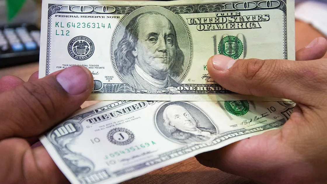 Dolar cara chica y cara grande