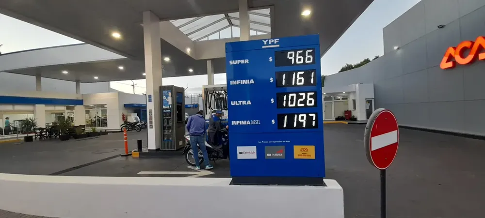 Precio de la nafta en rafaela en Abril 2024