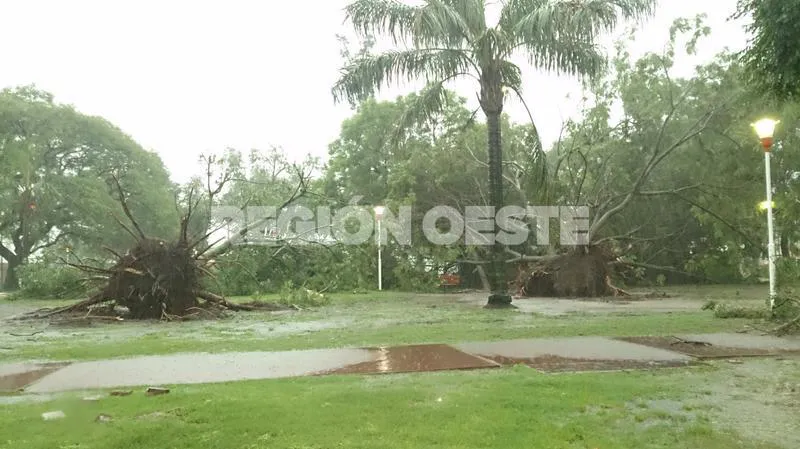 Tormenta en Rafaela