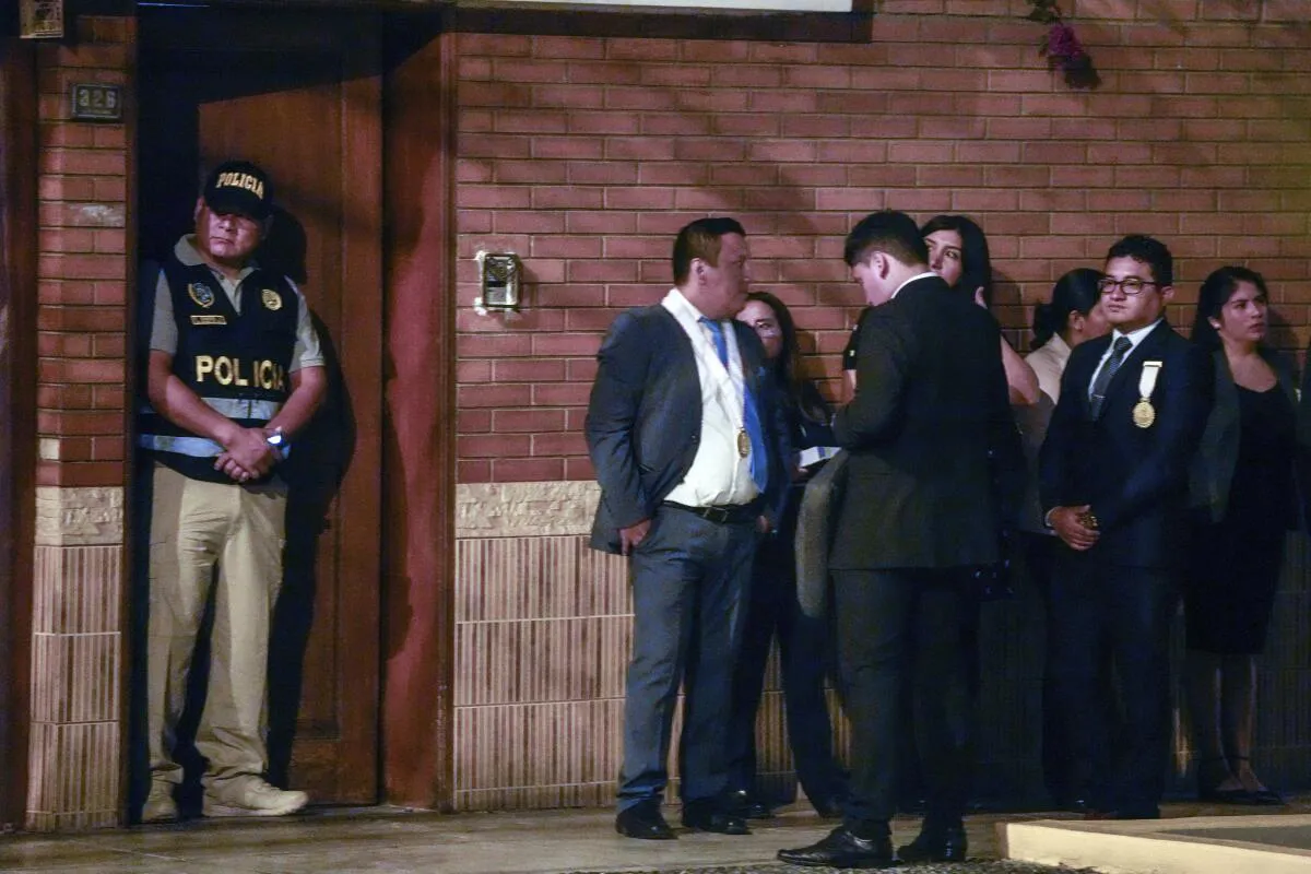 Allanamiento en casa de presidenta en Perú