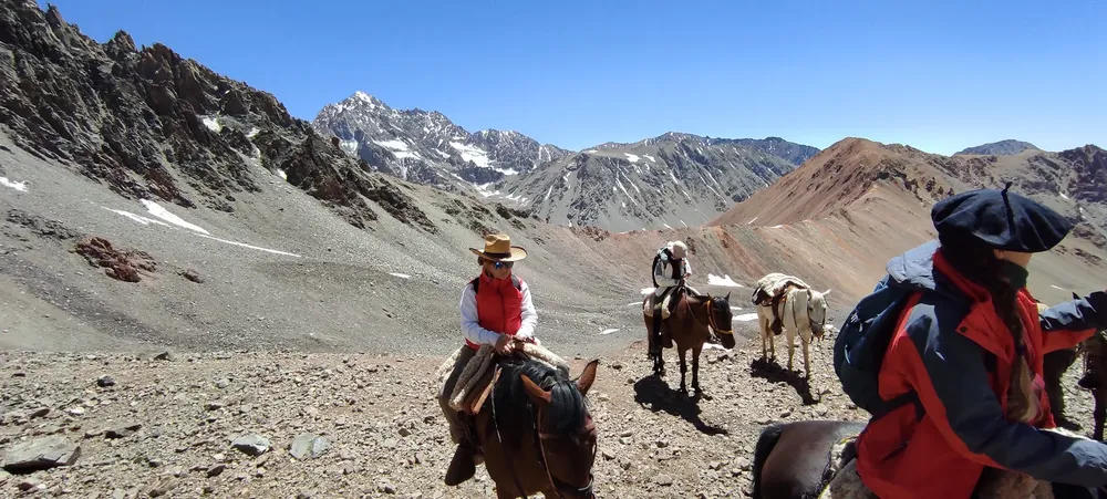Cruce de los andes Jere y Vera