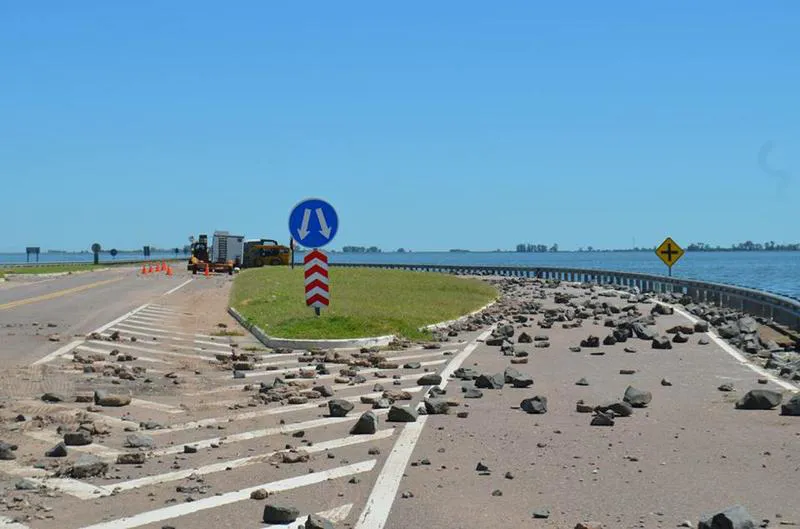 Ruta 7 altura La Picasa