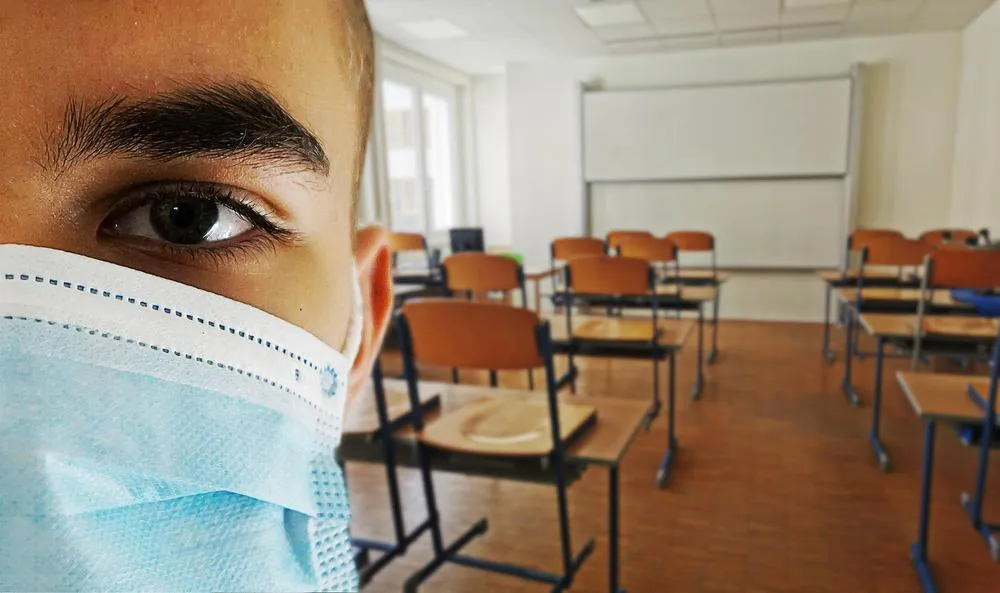 Los alumnos deberán usar tapabocas, excepto los más pequeños.