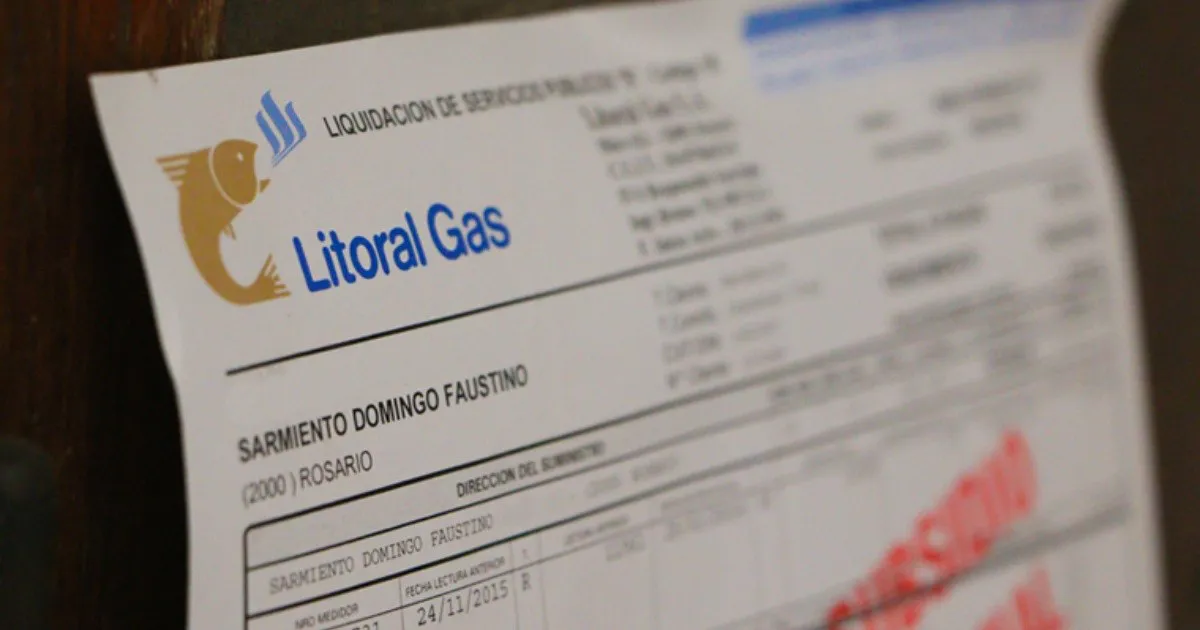 Factura de Gas