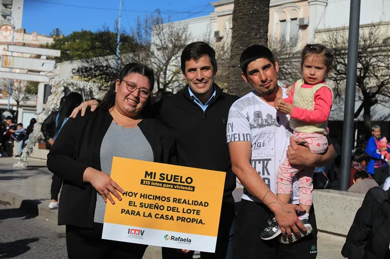 Ganadores sorteos 315 lotes rafaela