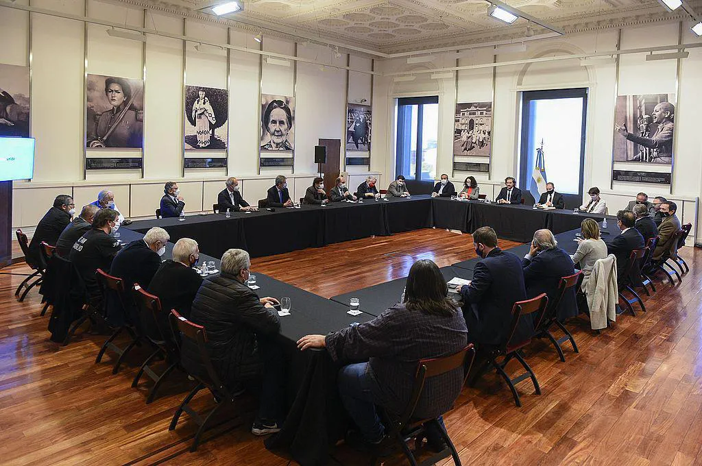 Reunión multisectorial en Casa Rosada