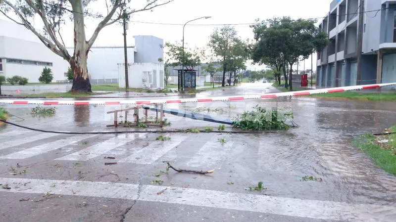 Tormenta en Rafaela