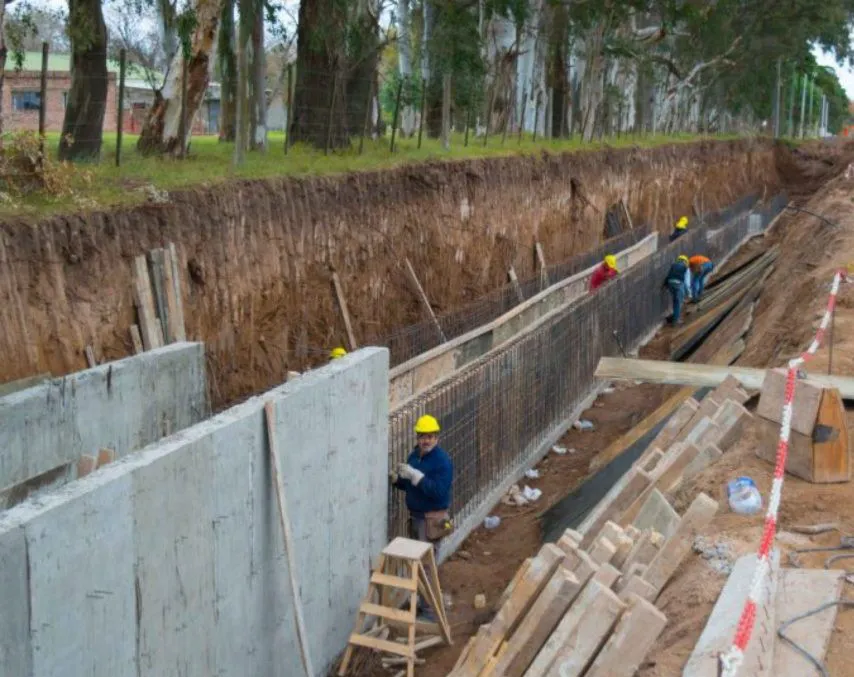 Obras de desague