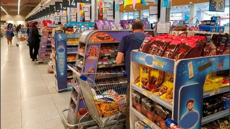 golosinas en caja