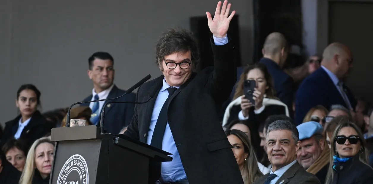 Milei en Palermo 2024