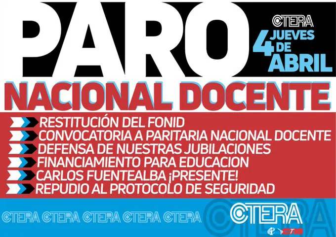 Paro Nacional Docente