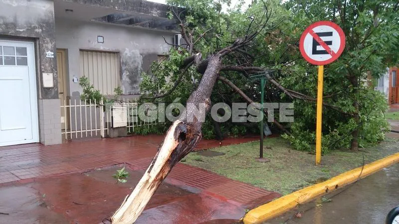 Tormenta en Rafaela