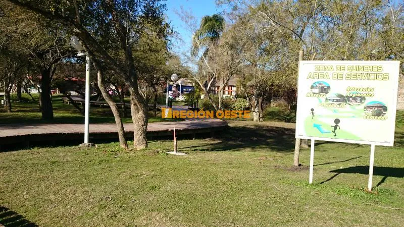 Parque en Termas de María Grande