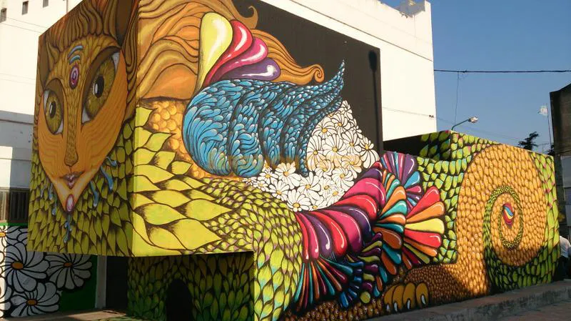 Nuevo Mural en el Viejo Mercado  