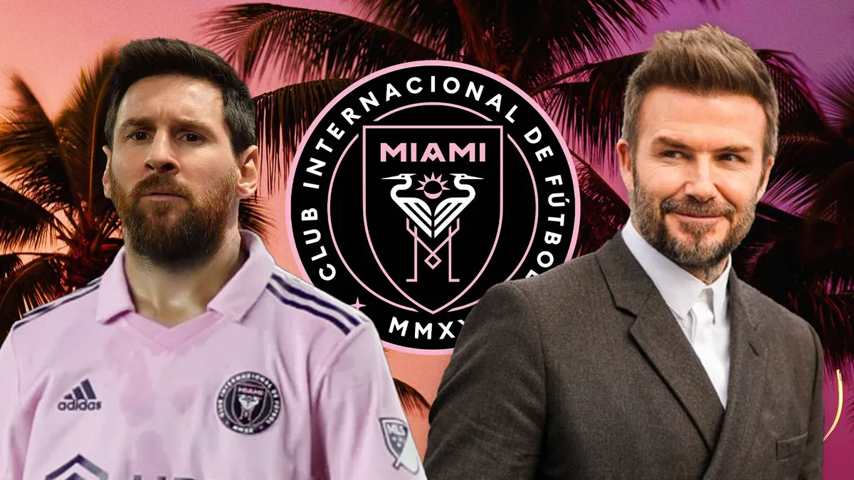 Inter de Miami con messi y Beckham