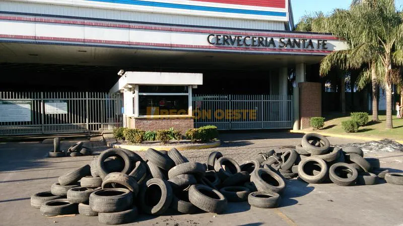 Bloqueo al acceso a la planta