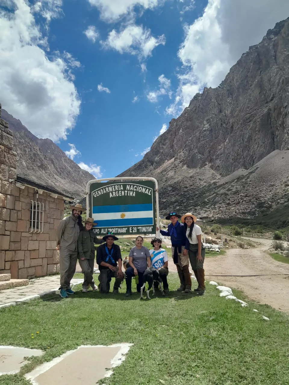 Cruce de los andes Jere y Vera
