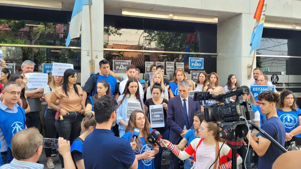 Paro de Judiciales en Rafaela