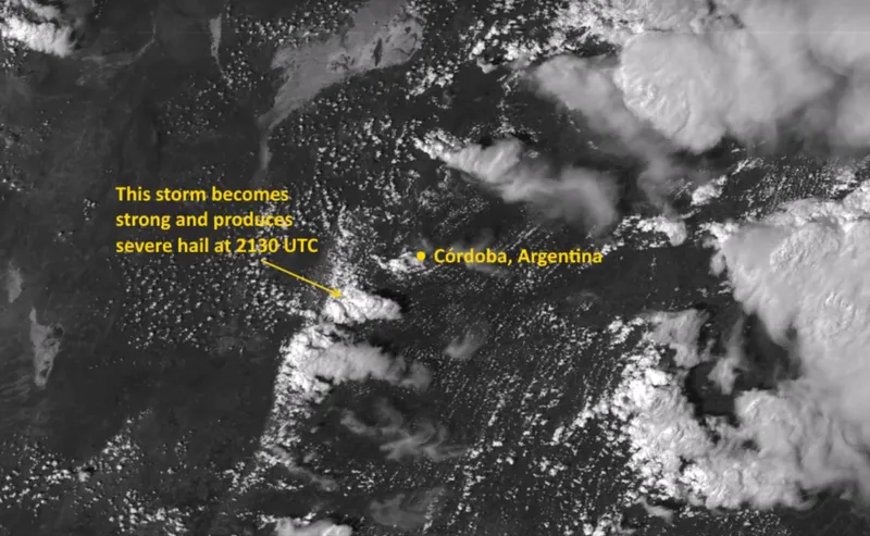 Tormenta en Córdoba