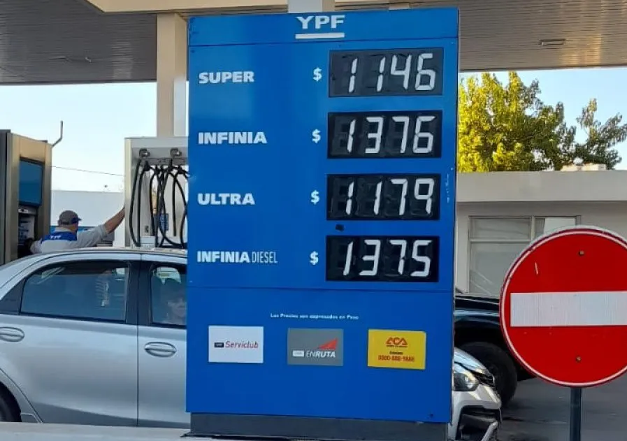 Precios YPF Septiembre 2024