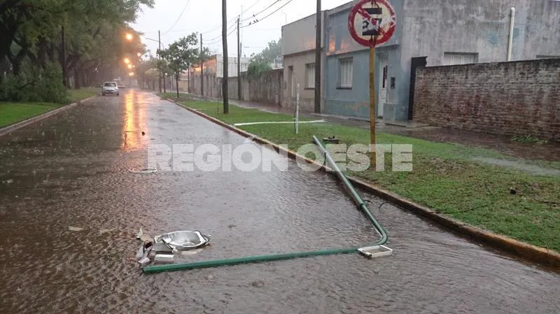 Tormenta en Rafaela