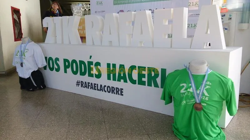 El hashtag de los 21K de Rafaela 2016