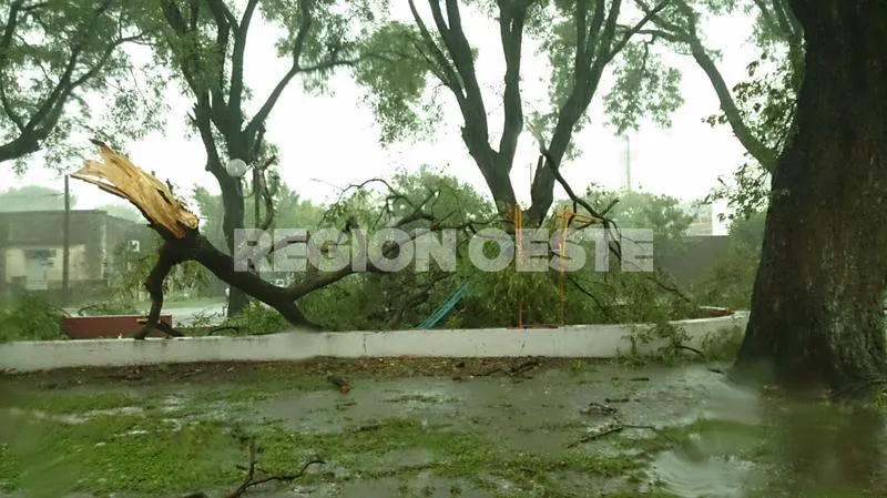 Tormenta en Rafaela