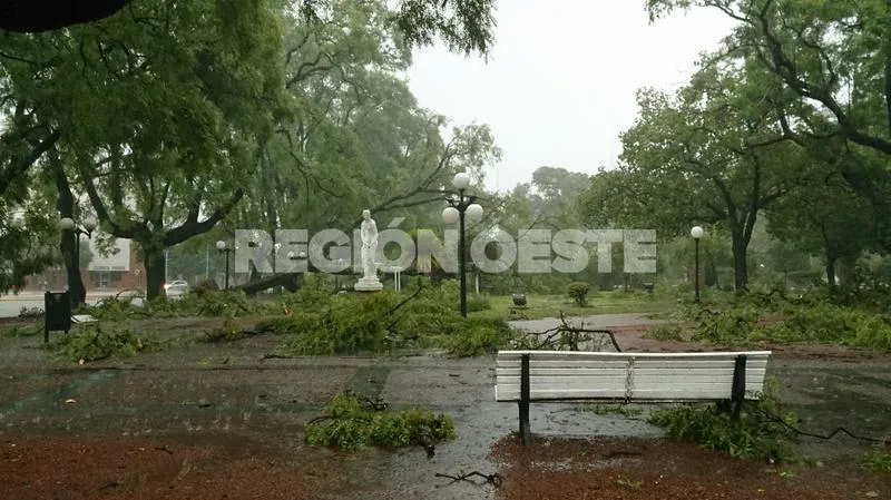 Tormenta en Rafaela